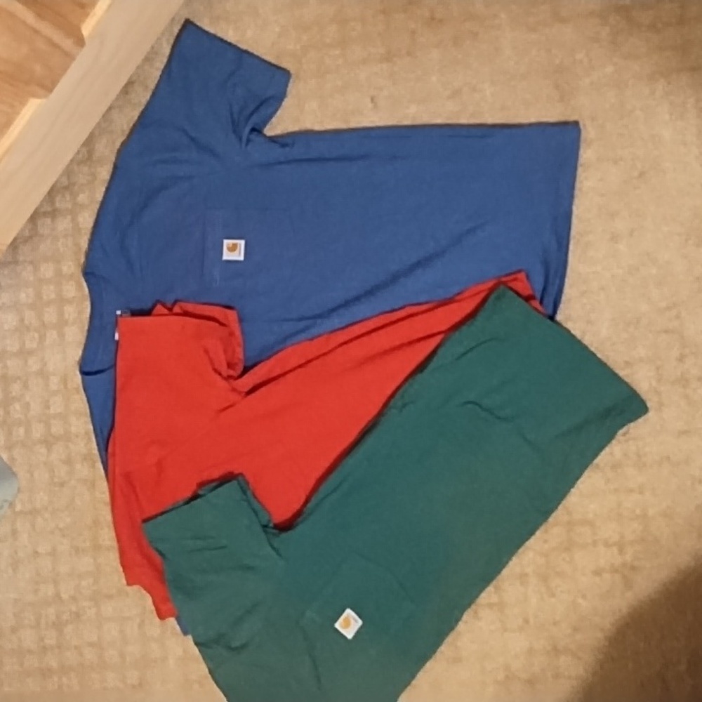 Three Carhartt shirts!
